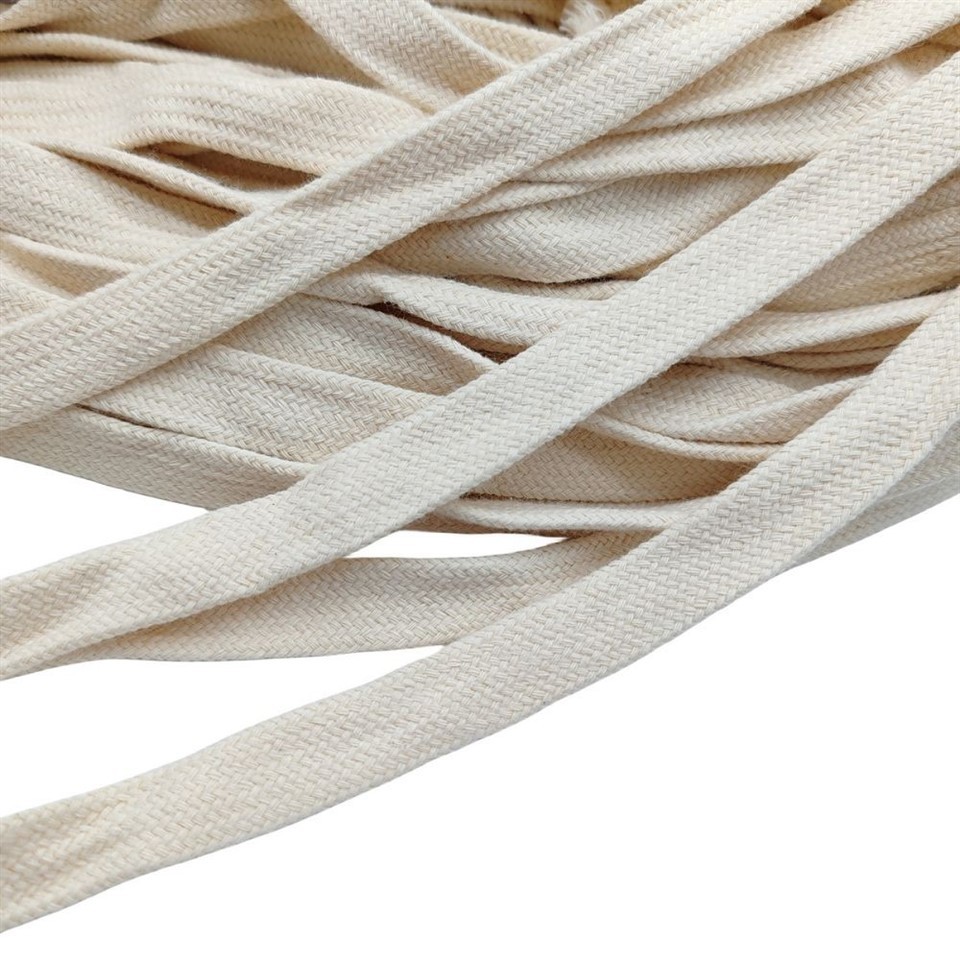 Flat cotton cord (2)(001)