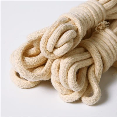 Cordon de coton tressé
